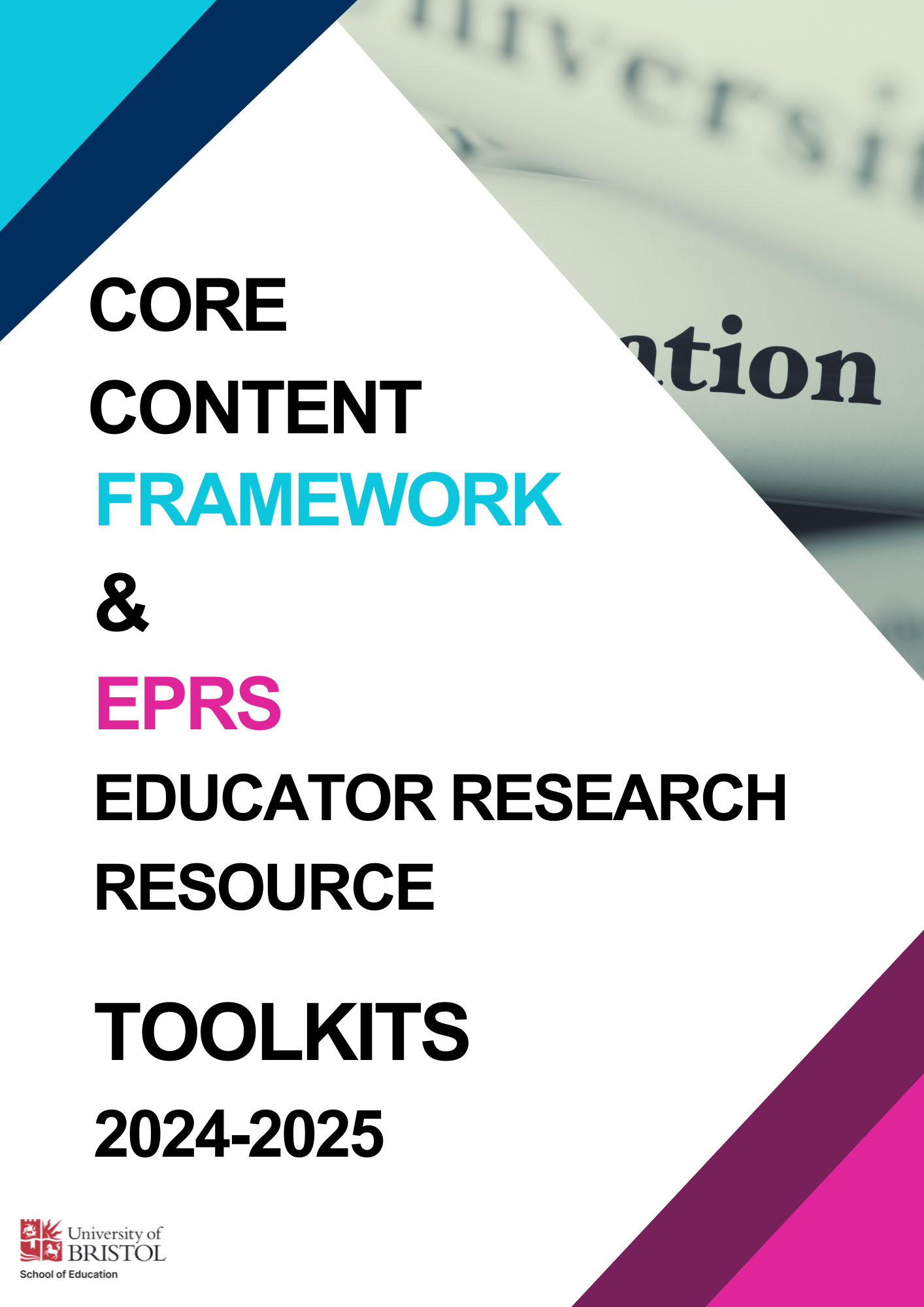 CCF & EPRS Toolkit Cover